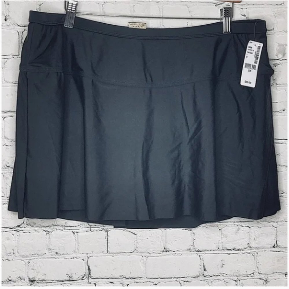 Sea Swimwear bathing suit skirt with brief bottoms